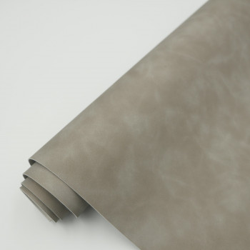 Переплетный кожзам "Мраморный SOFT TOUCH" серый 30 х 140 см