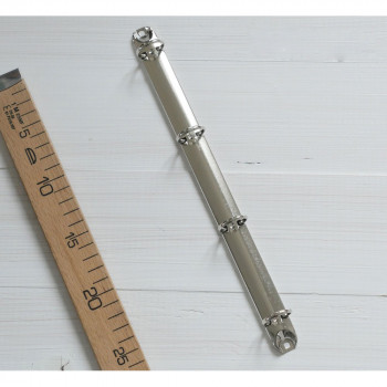 (без болтов) Кольцевой механизм 29 см A4 серебро внешний диаметр колец 3 см